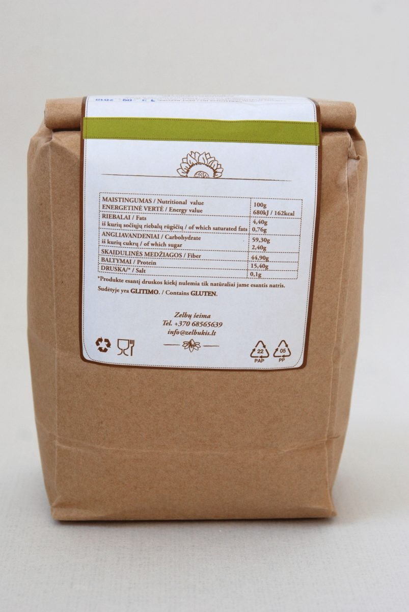 Zelbukio kviečių sėlenos